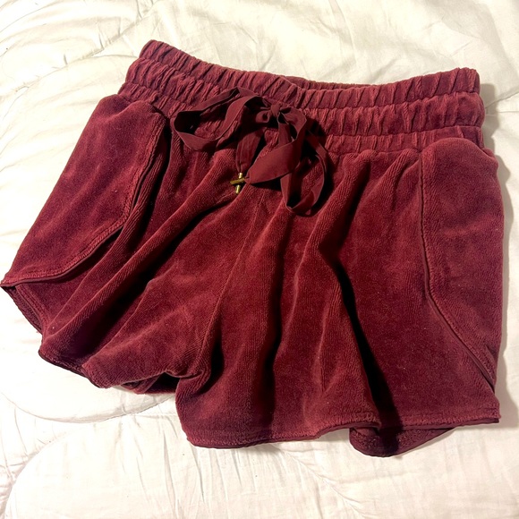 REVOLVE - Amuse Society Velour Shorts - Picture 3 of 5